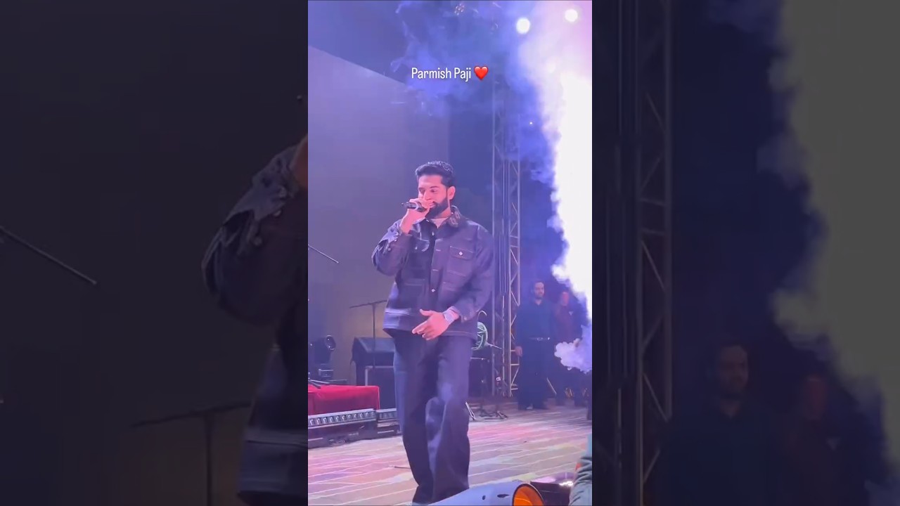 Parmish Verma ❤️🔥🔥 Live Private Show In Lucknow #marriage #parmishverma #viral #video #shorts #fyp