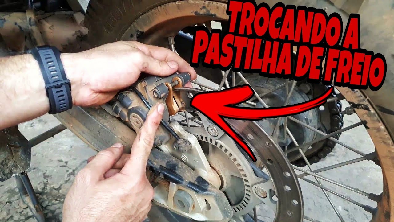 Trocando Pastilha de Freio Traseira F800GS - CASAL GSA