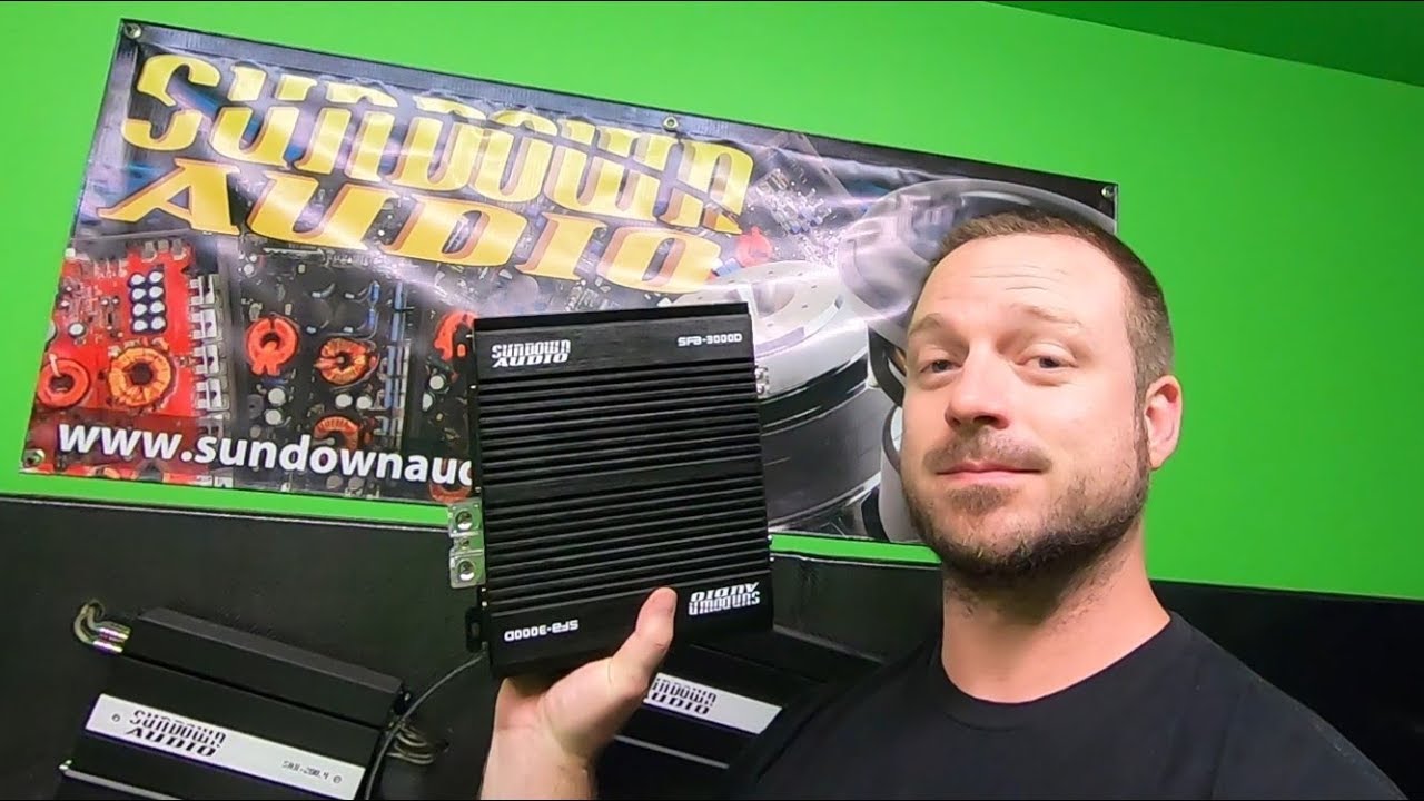 ***Big Power from a Tiny Amplifier!!!***  All New Sundown Audio SFB-3000D