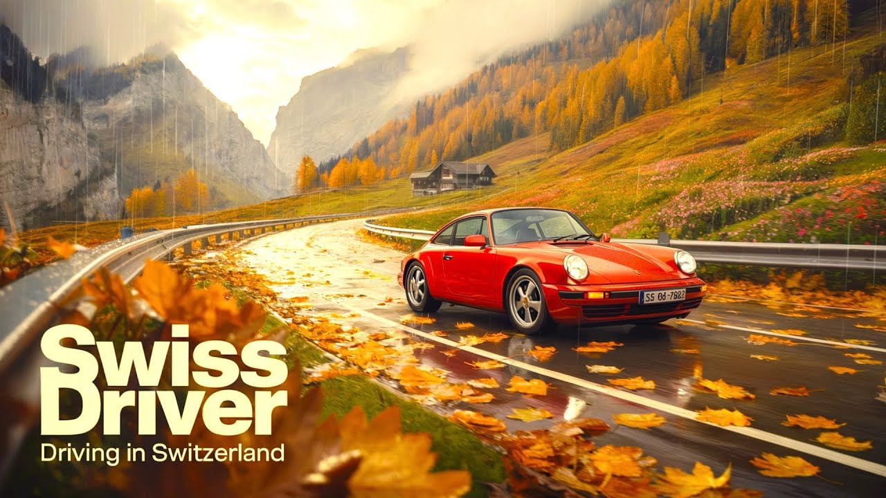 Driving Through Switzerland's AUTUMN Rain is a Game Changer