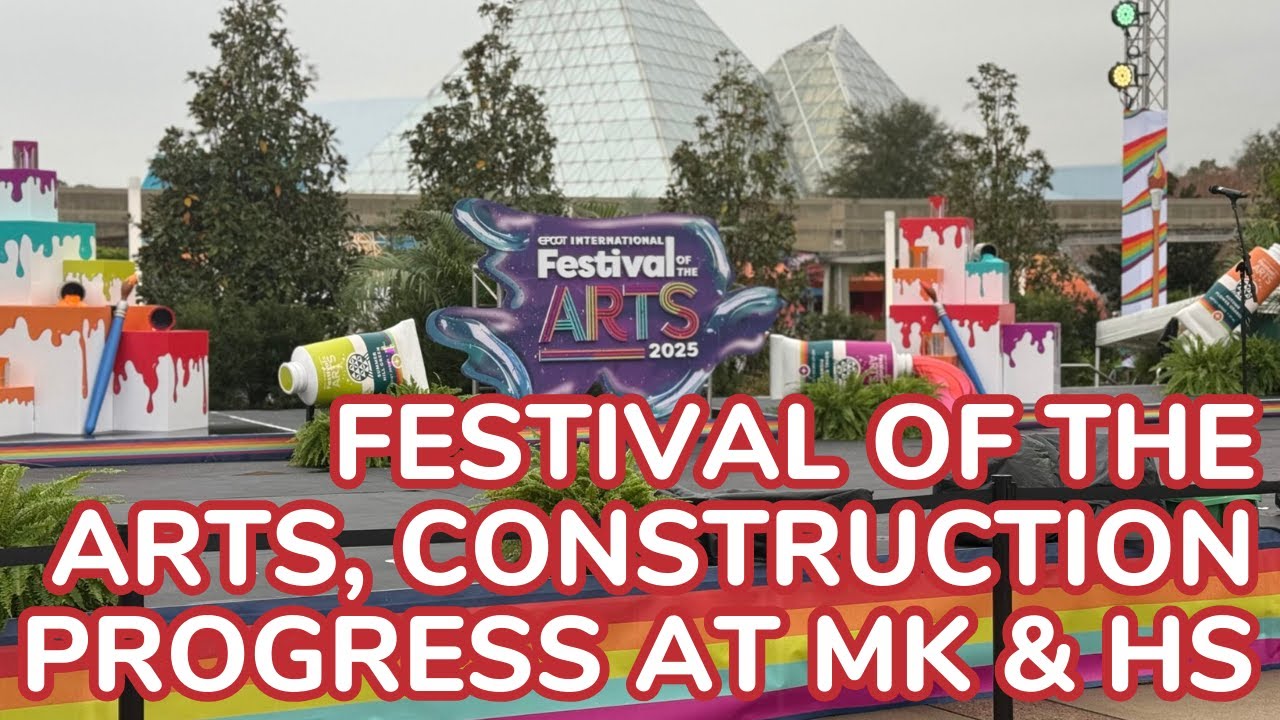 Festival of the Arts, construction progress + more