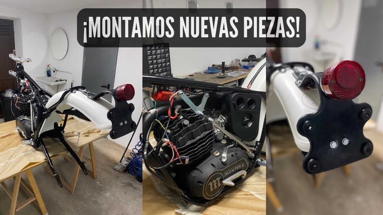 Capítulo 10. PARTE 2.✅Sistema eléctrico, carburador, filtro de aire y guardabarros! Montesa Cota 348
