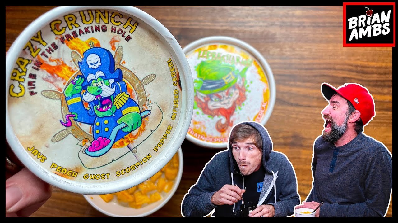 Super Spicy Cereal Taste Test! | Round 3