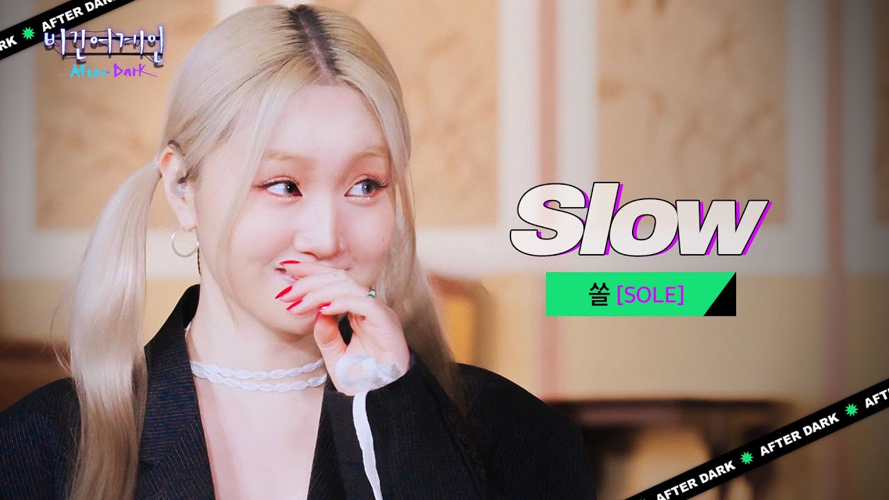 빠르게 달리지 않아도 괜찮아, 쏠(SOLE)이 건네는 위로♬ 'Slow'｜비긴어게인 애프터다크