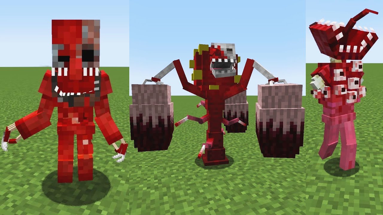 The Flesh That Hates Infection MOD in Minecraft