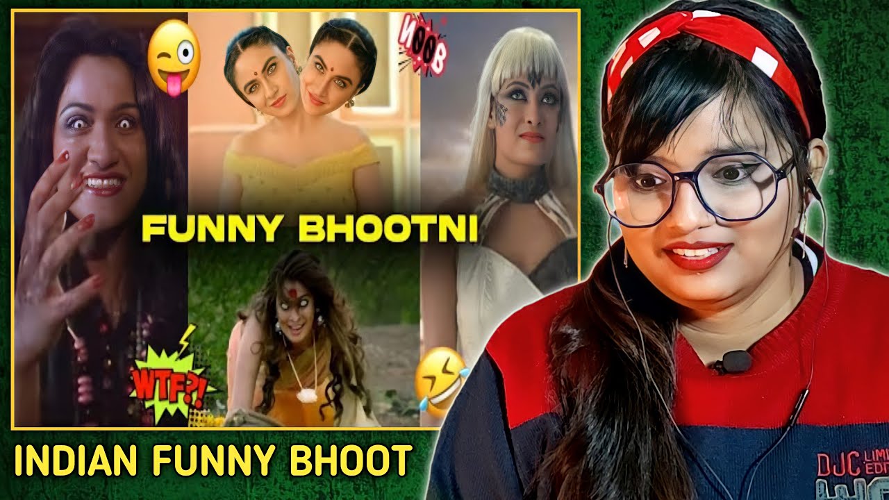 Funny Bhootni Ever | @JHALLUBHAI | REACTION | SWEET CHILLIZ 2.0 |