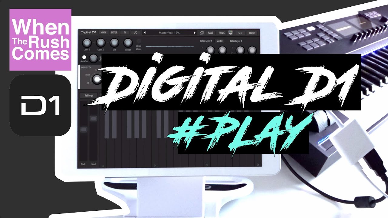 AudioKit Digital D1 synthesizer | Play Part I (sounds demo)