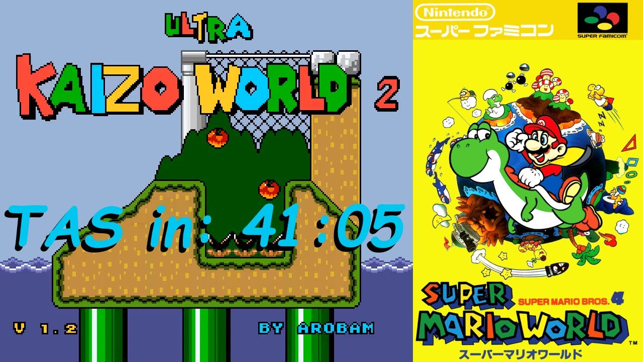 [TAS] Ultra Kaizo World 2 (SMW Hack) Throne% in 