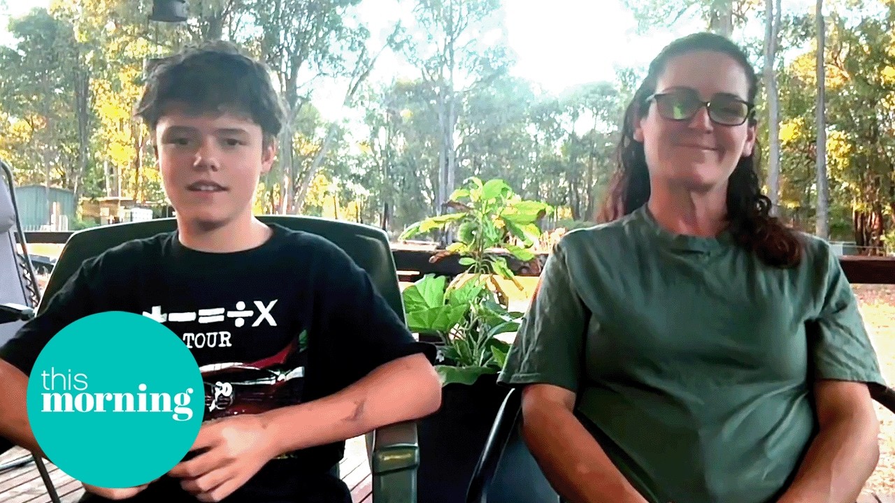 The Teen Who Swam for Four Hours to Save His Stranded Family | This Morning