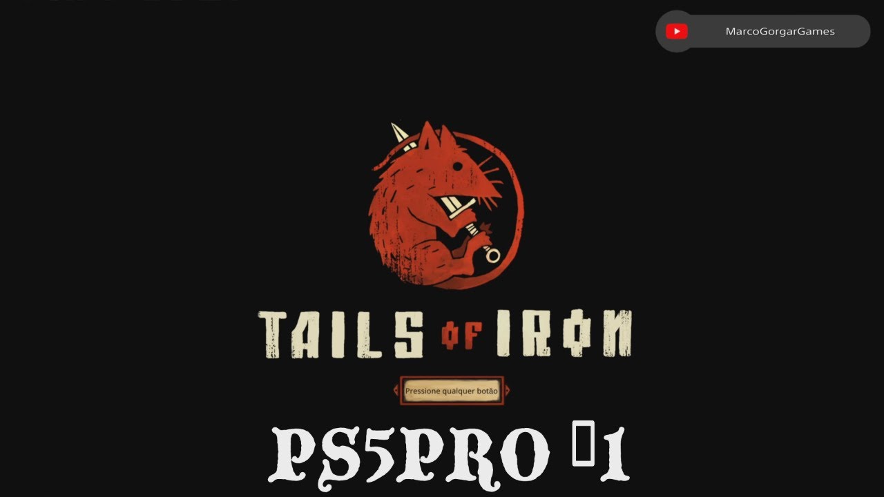 Tails of Iron #1- Soulslike de ratos e sapos raivosos PS5 PRO. Arte! 
