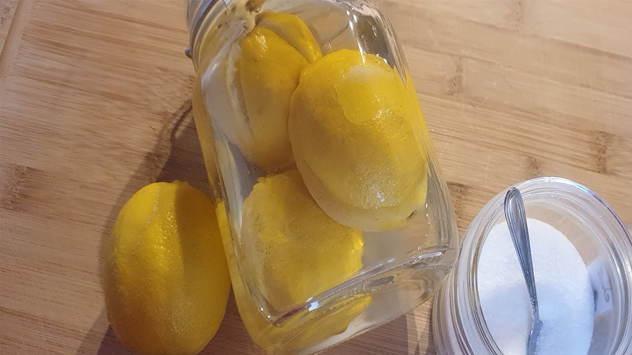 Marokkanische Eingelegte Salzzitronen/Citrons confits au sel/lemon salt