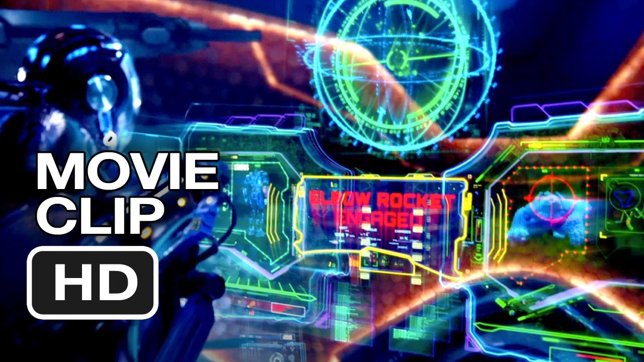 Pacific Rim Movie CLIP - Elbow Rocket (2013) - Guillermo del Toro Movie HD