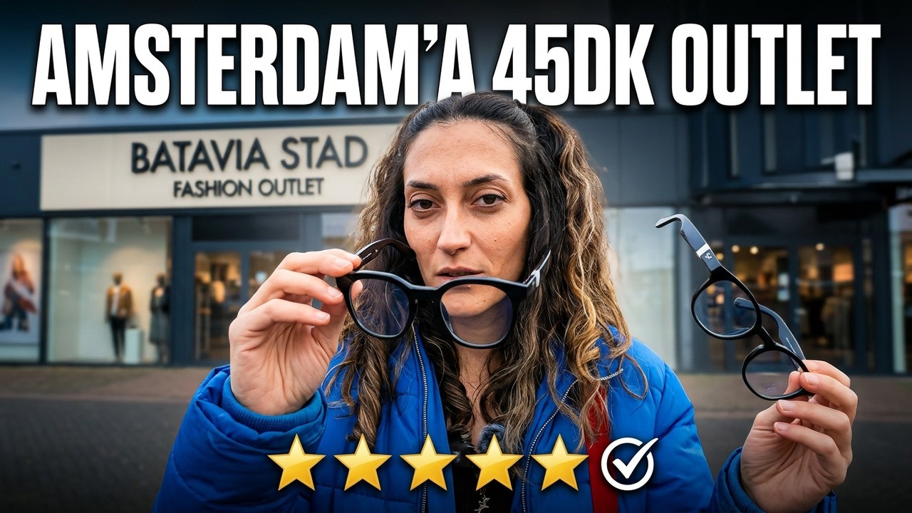 AMSTERDAM OUTLET FİYATLARI ŞOK ETTİ! 💶 (Ray-Ban Meta İnceledik)