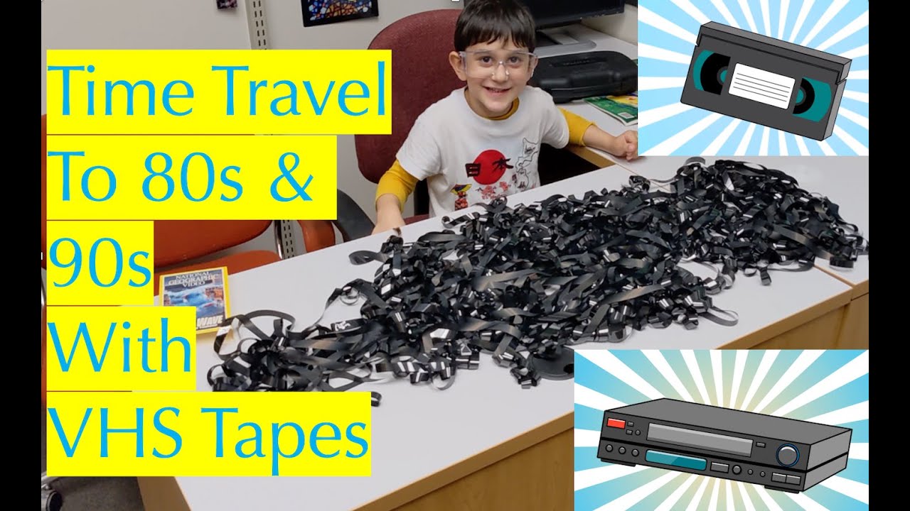 📼 📼  VHS - Time Travel to 80s & 90s  📼 📼