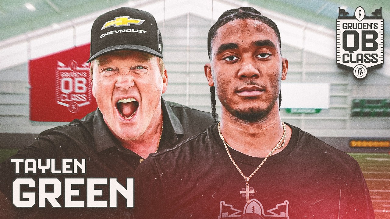 Arkansas QB Taylen Green | Gruden's QB Class