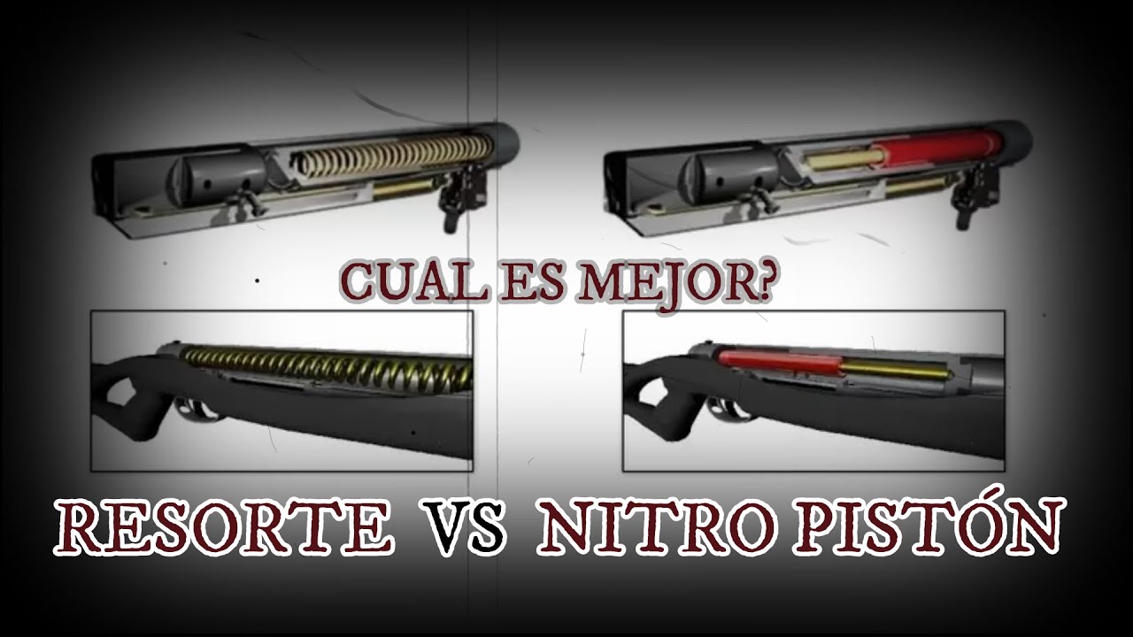 NITRO PISTÓN VS RESORTE - Pros y Contras!!!