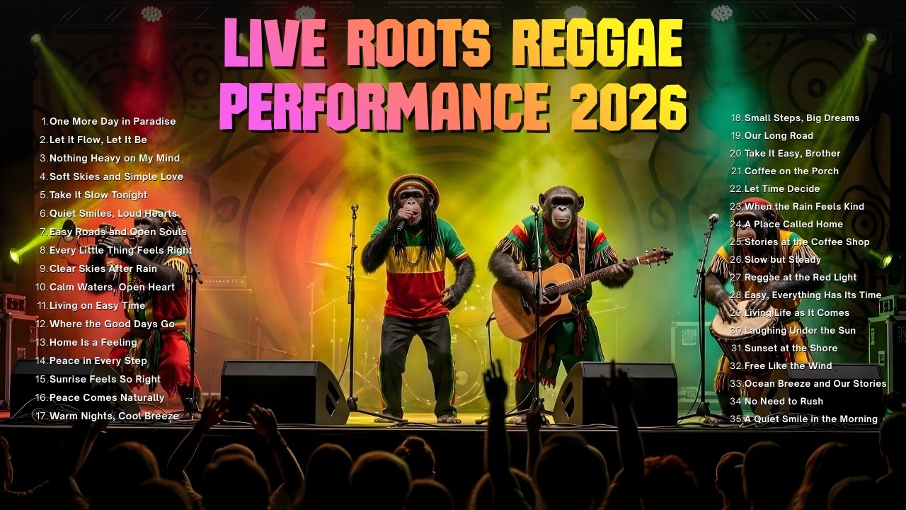 Live Roots Reggae Performance - Tribal Roots Reggae Session with Heavy Bass & Mystical Vibes