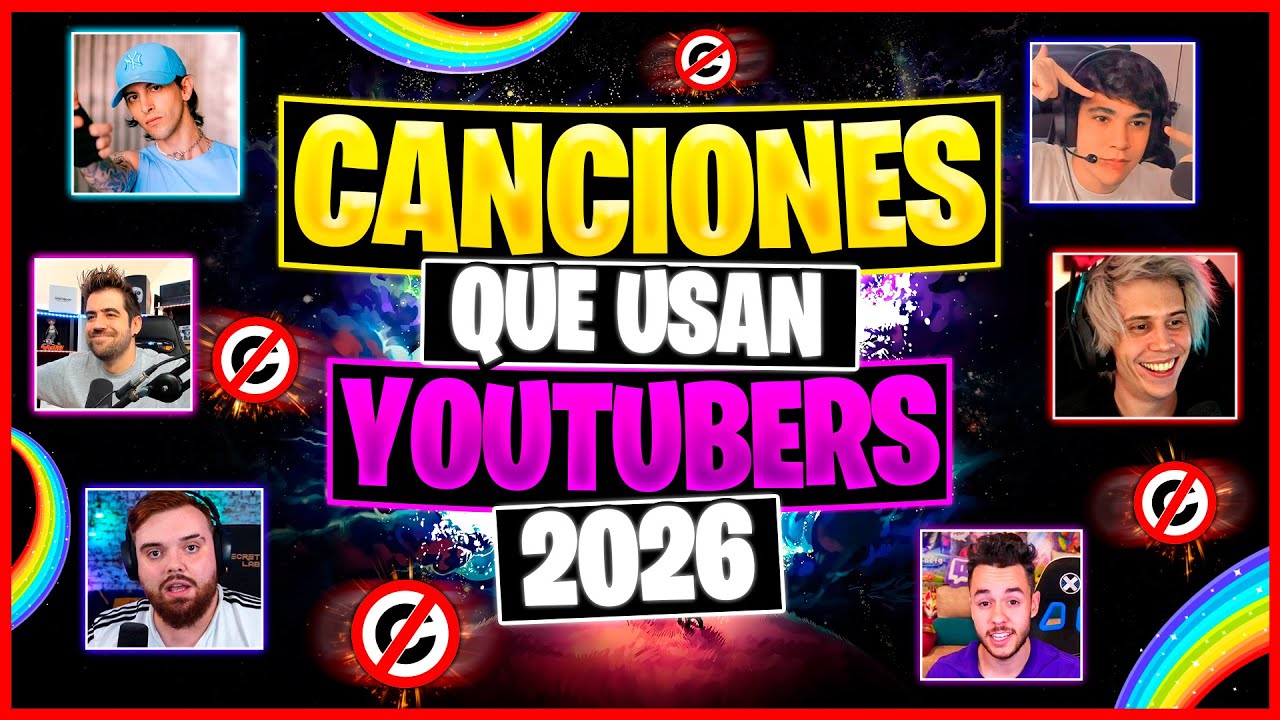 🔊 +100 CANCIONES que USAN YOUTUBERS FAMOSOS 😱 | SÚPER PACK de MÚSICA [SIN COPYRIGHT] 👈😍 2026