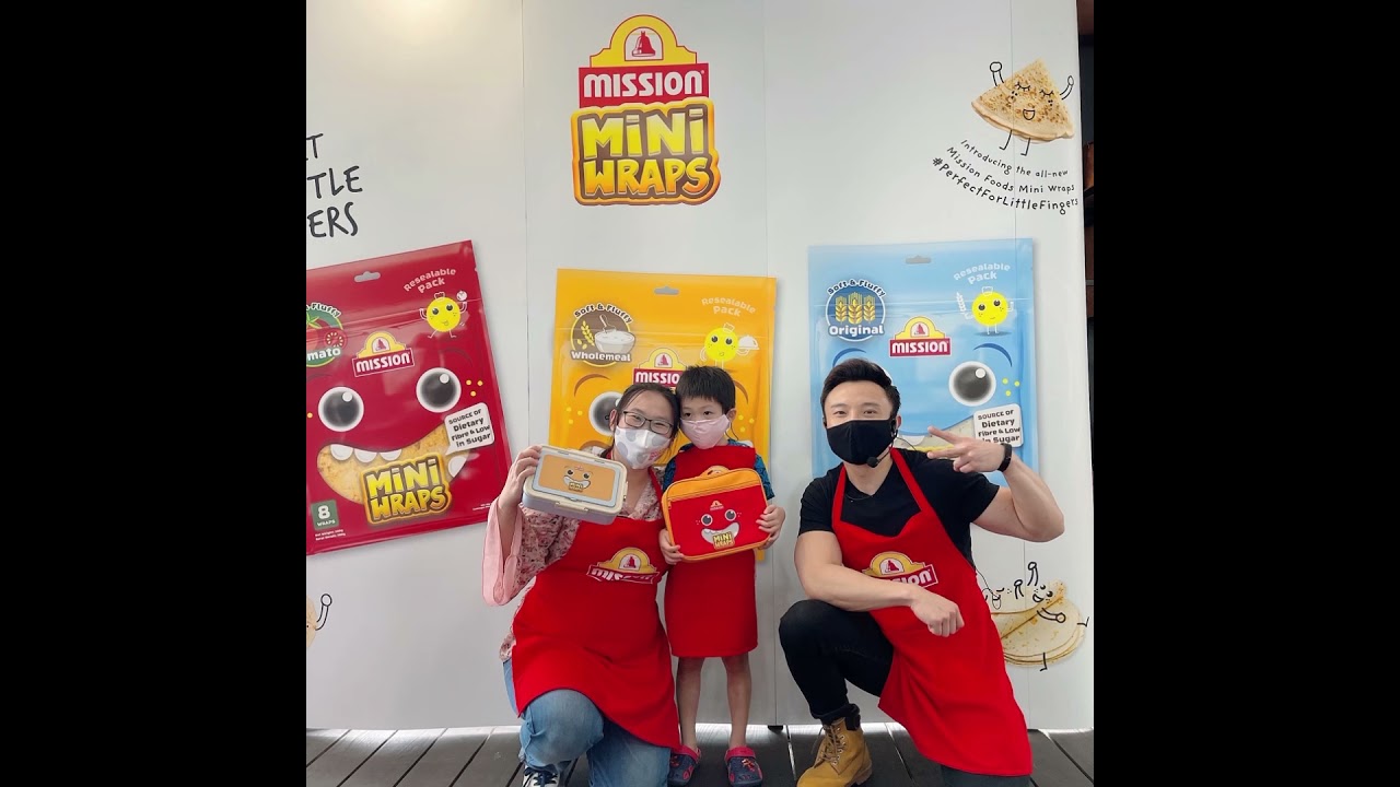 Creative And Fun Mission Foods Cooking With Mini Me Workshop!