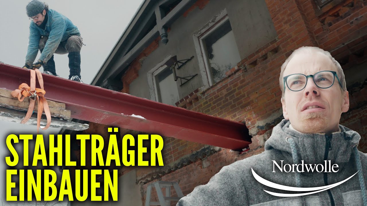 Wir bauen einen RIESEN Stahlträger ein!