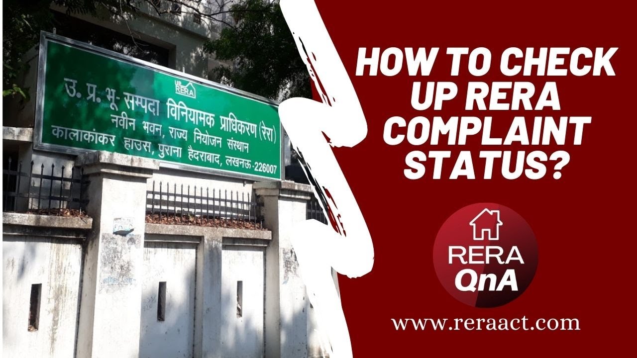 How to Check Complaint Status in UP RERA?