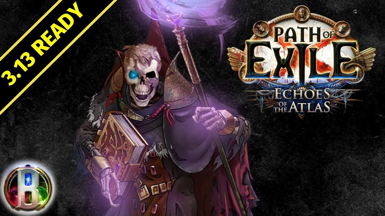 Path of Exile 3.13 - Mage Skeletons Build - Necromancer Witch - PoE Ritual - PoE 3.13