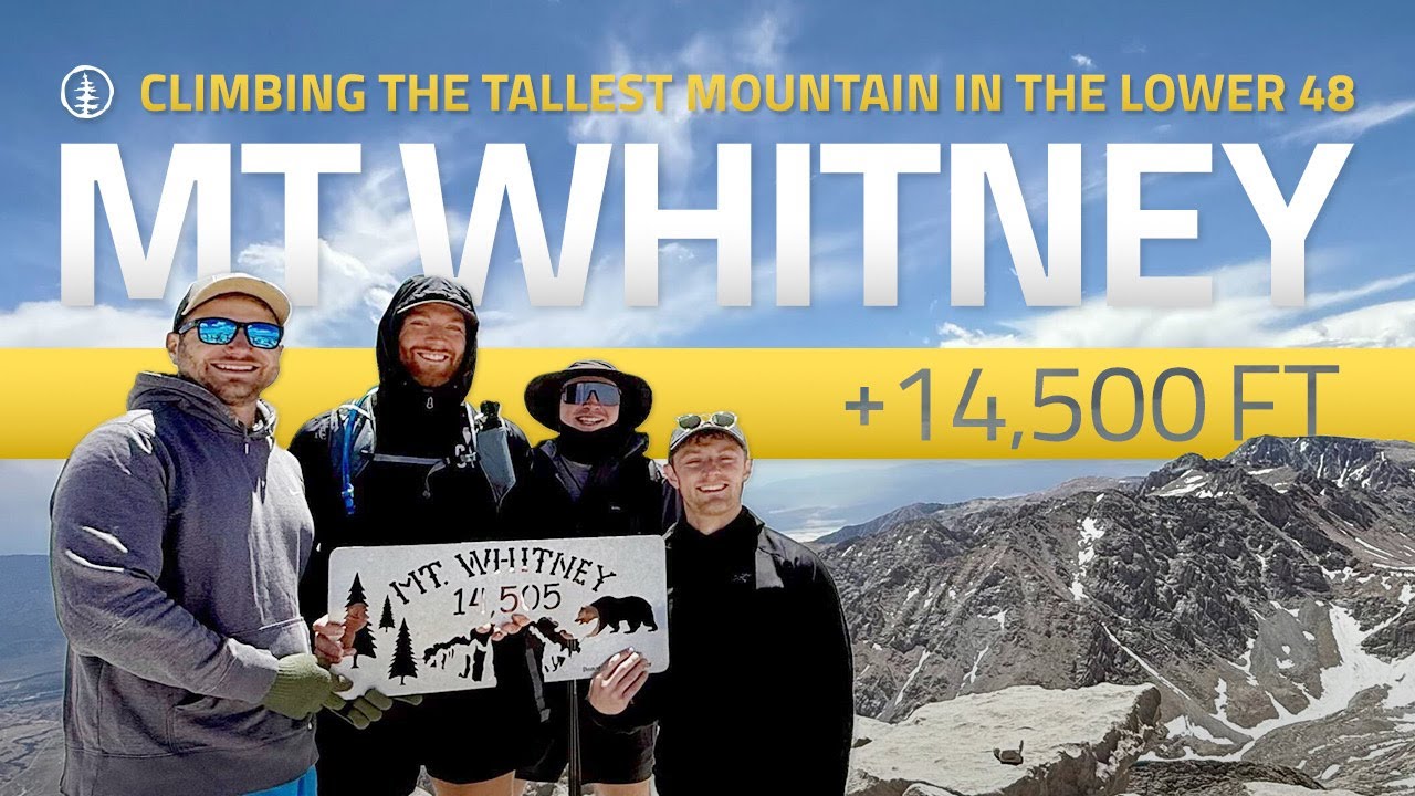 Climbing the Tallest Mountain in the Lower 48 | Mount Whitney 14,505 ft