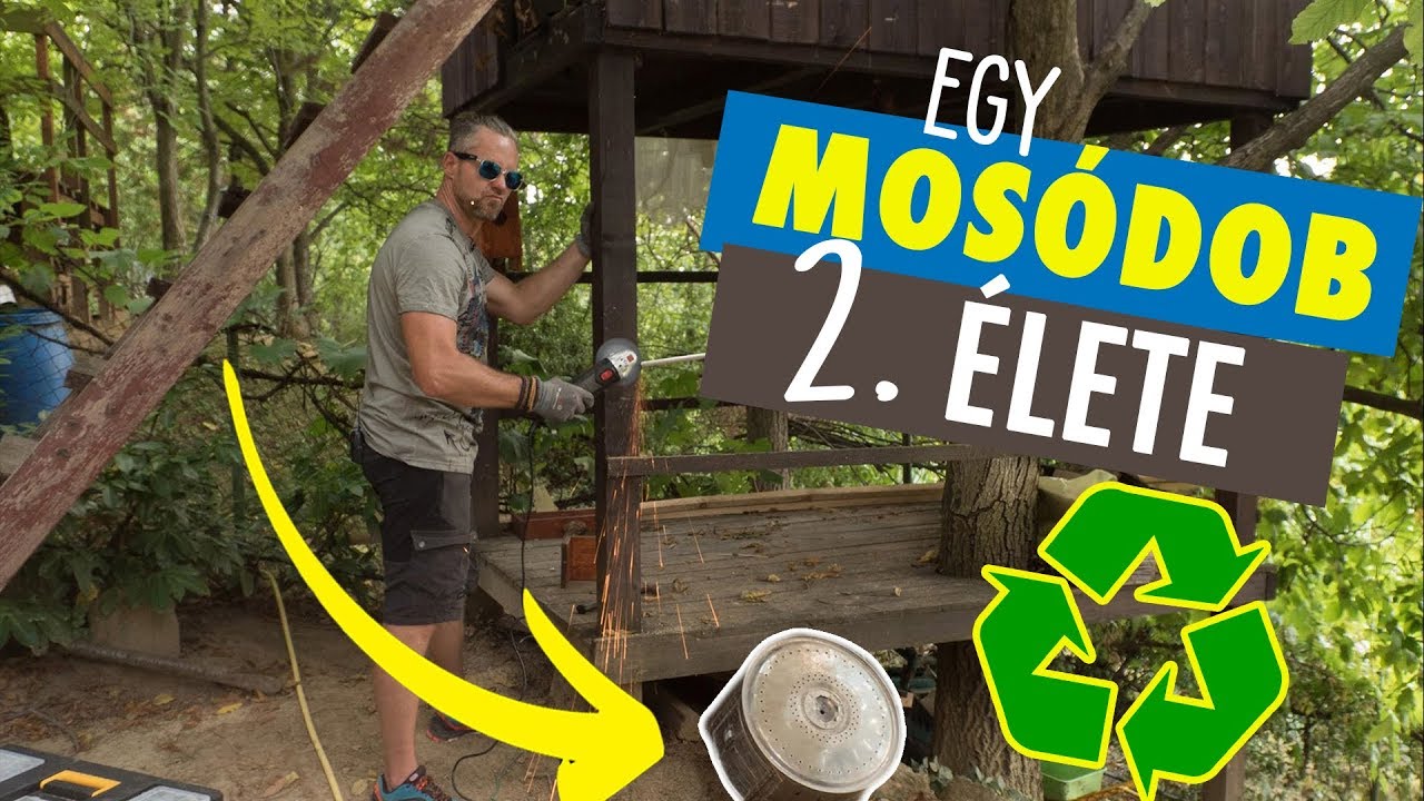 Egy kidobott mosógép dob második esélye - Mcmenemy Márk