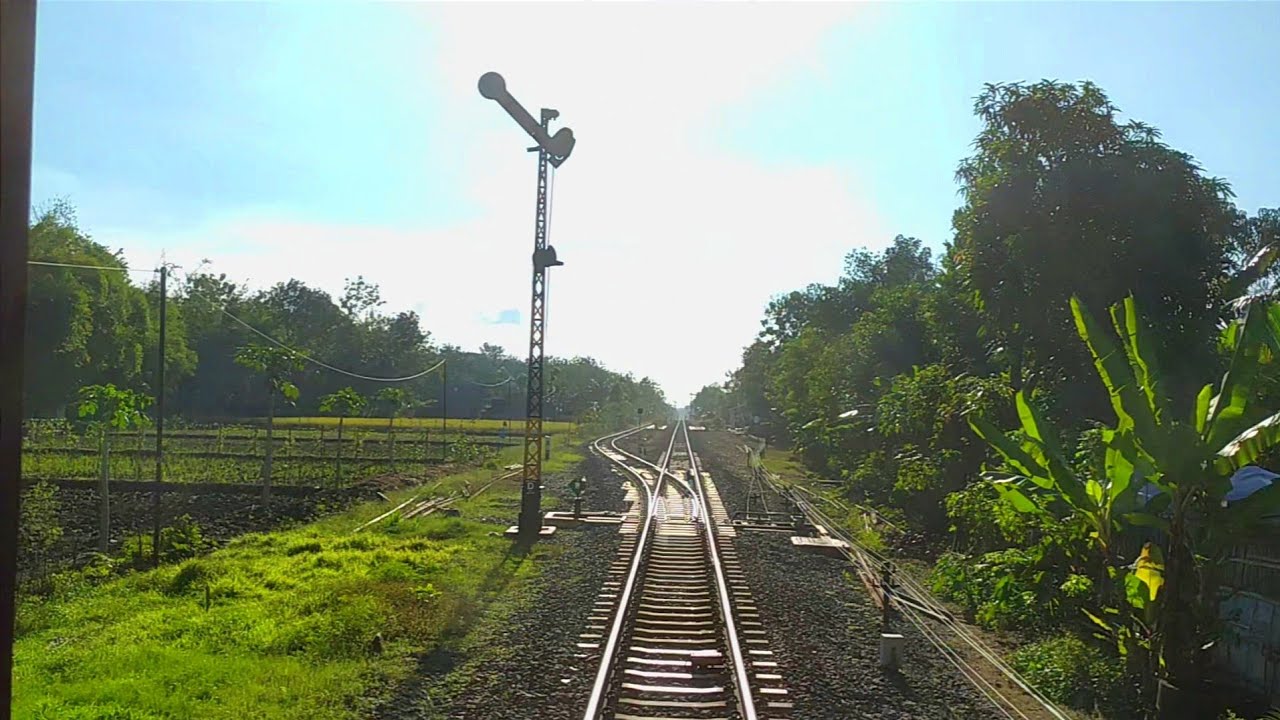 BACKRIDE BY TRAIN || STASIUN TELAWA SAMPAI STASIUN GUNDIH
