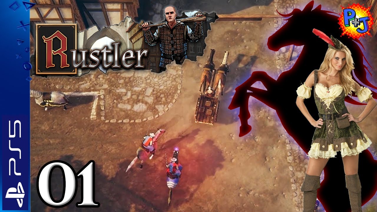 Let's Play Rustler AKA Grand Theft Horse | PS5 Console Gameplay Episode 1  (P+J)