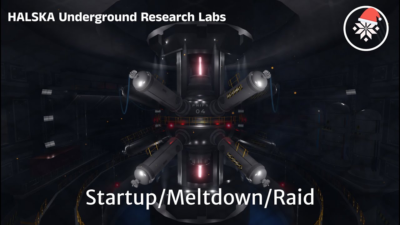 HALSKA Underground Research Labs Startup/Meltdown/Raid | Roblox
