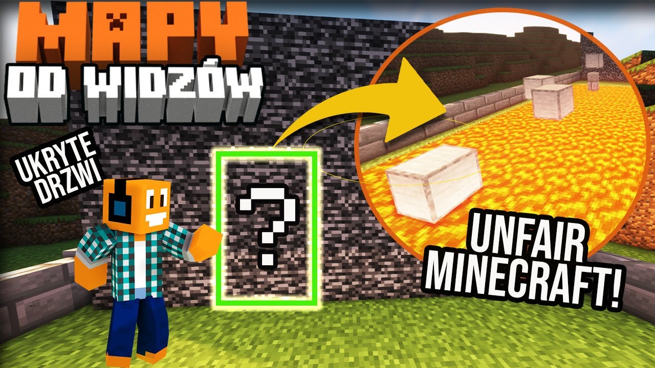 UNFAIR MINECRAFT😩😄 czyli TROLL MAPA - Mapy od Widz&oacute;w #635