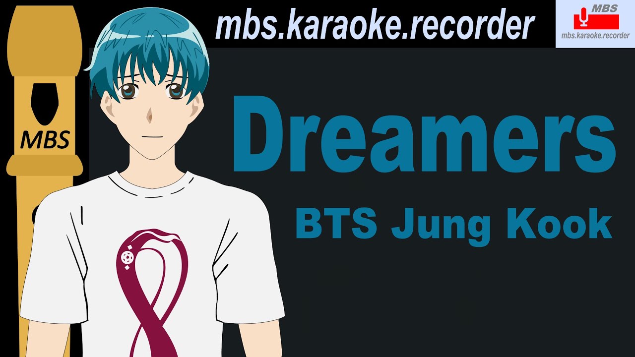 Dreamers BTS Jung Kook FIFA World Cup Qatar 2022 Flute Recorder Tutorial / How To Play