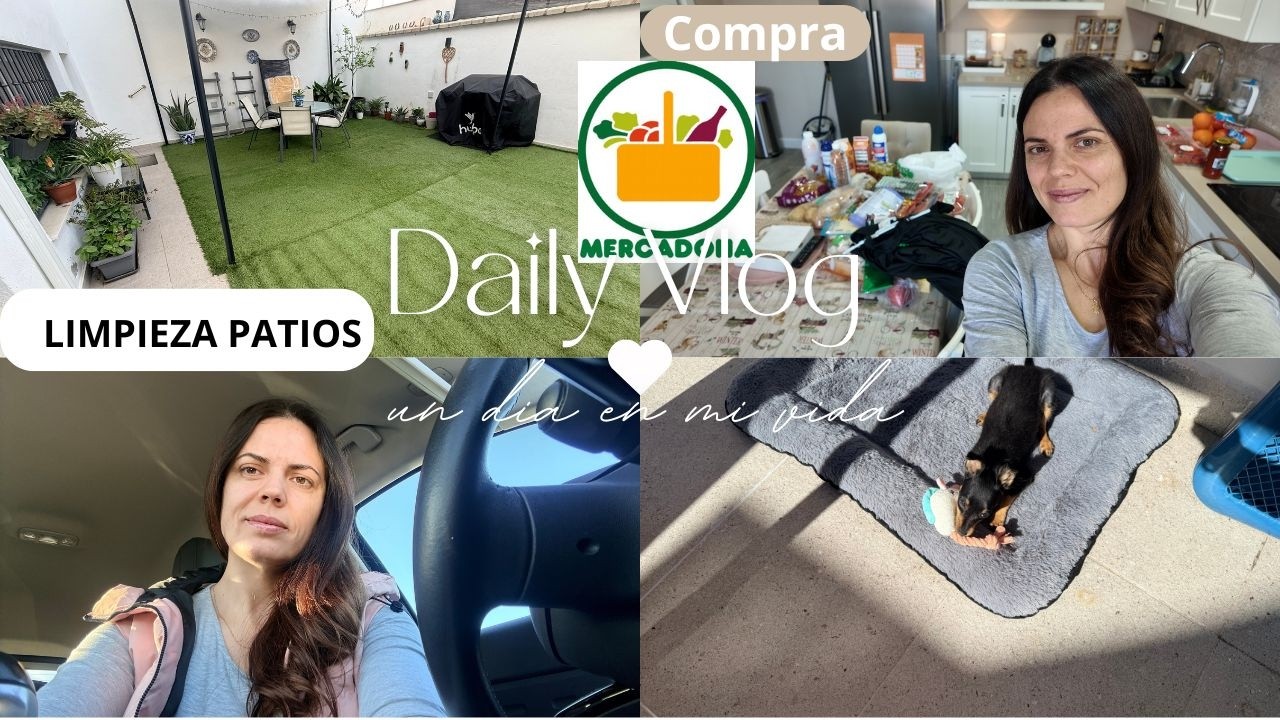 La ABUELA le trajo un REGALO 🐶 Se lo tenía que comprar -  BÁSICOS  MERCADONA  // FAMILIABOMBONASO