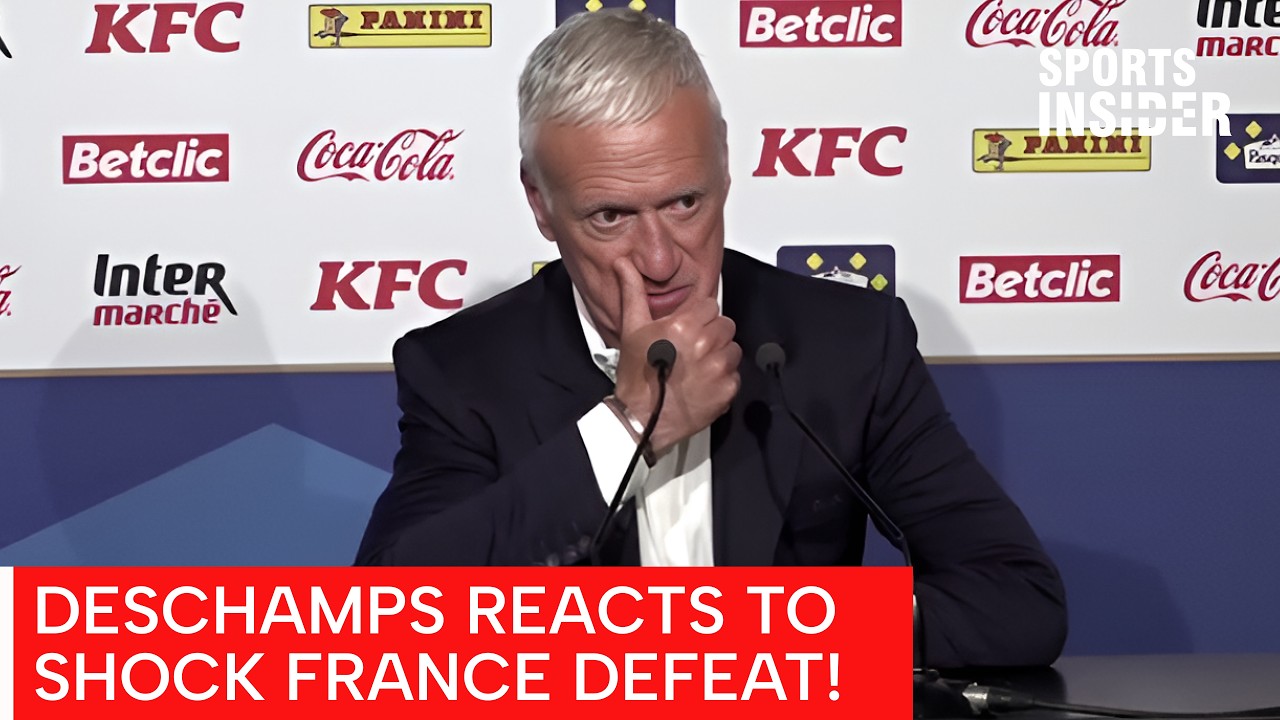 POST-MATCH PRESSER: Didier Deschamps Reacts to France's 2-1 Defeat Against Ivory Coast | AD1Z