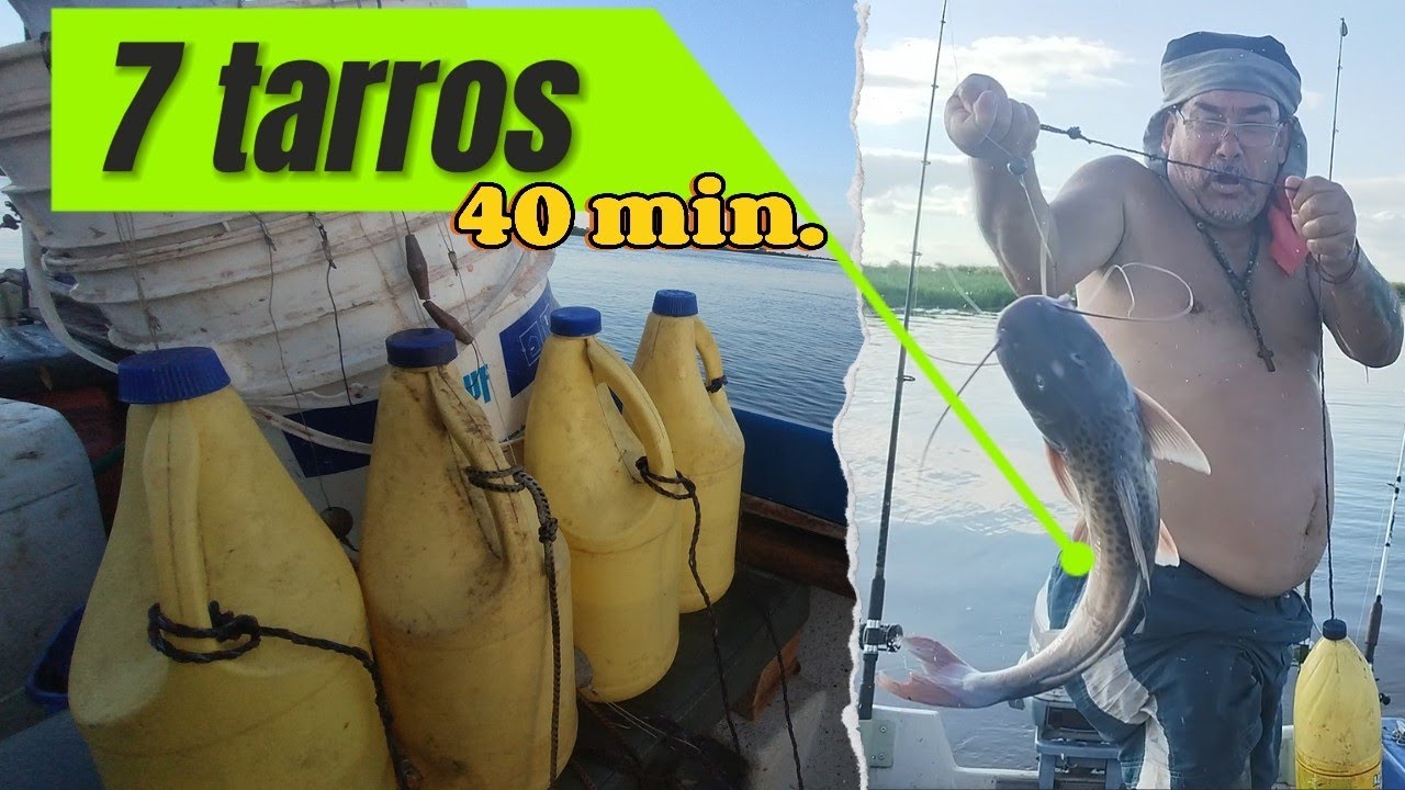 Pesca Artesanal - Pesca con Tarros  🎣Pescadores Lugareños nos muestran el Río y sus Maneras 🎣🎣