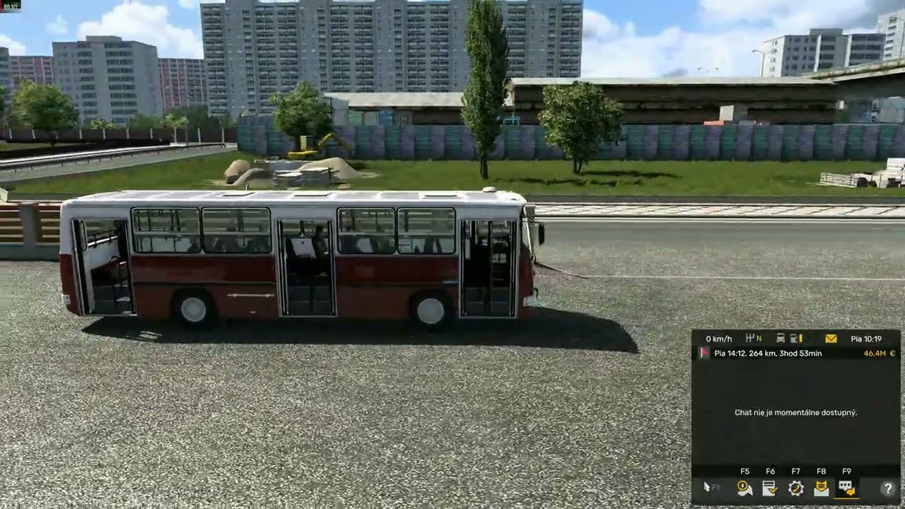 Euro Truck simulátor 2 Trasa Bratislava-Budapešť (Ikarus 260.37)