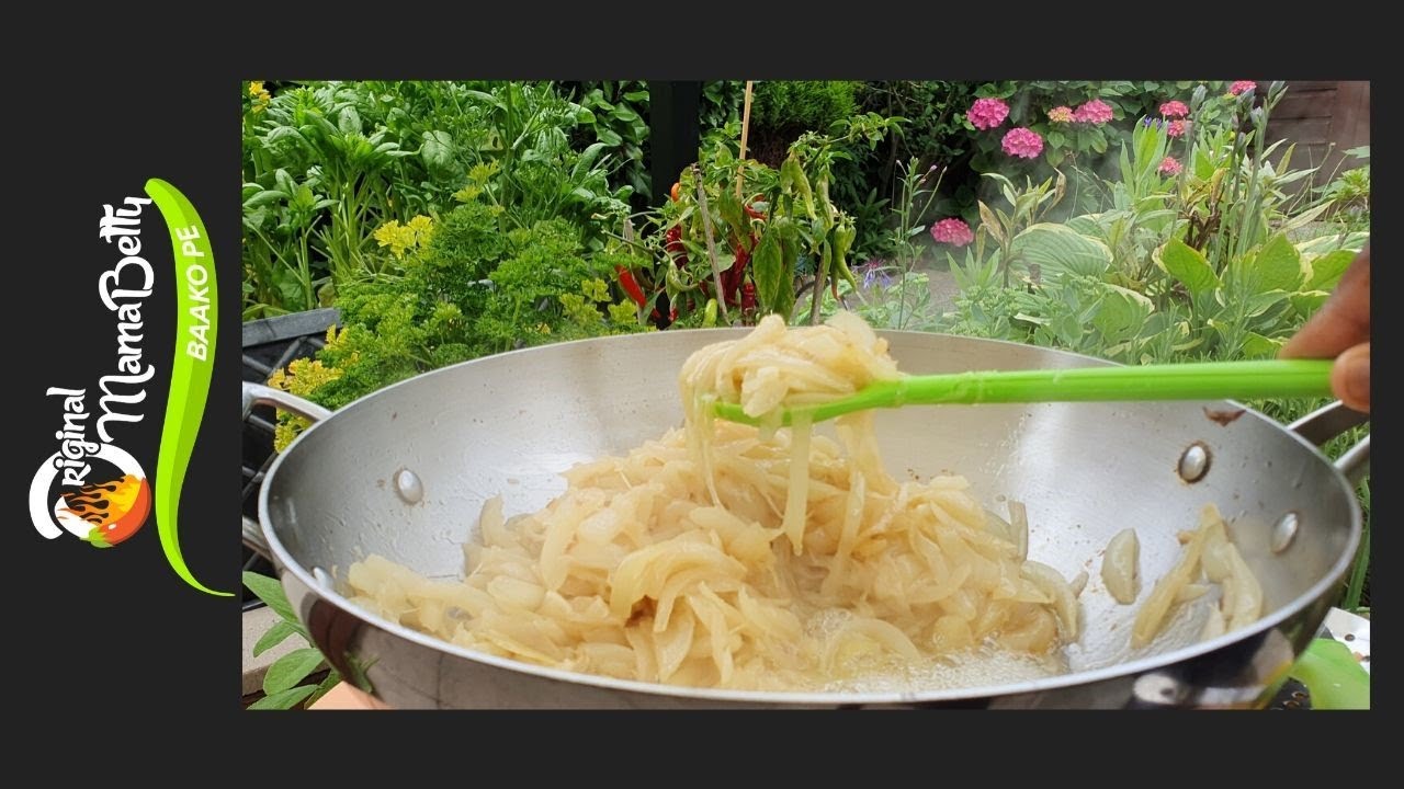 TASTY CARAMELISED ALL-PURPOSE ONION PASTE FOR JOLLOF RICE, STEWS, SOUPS ETC. SHOP AND SAVE