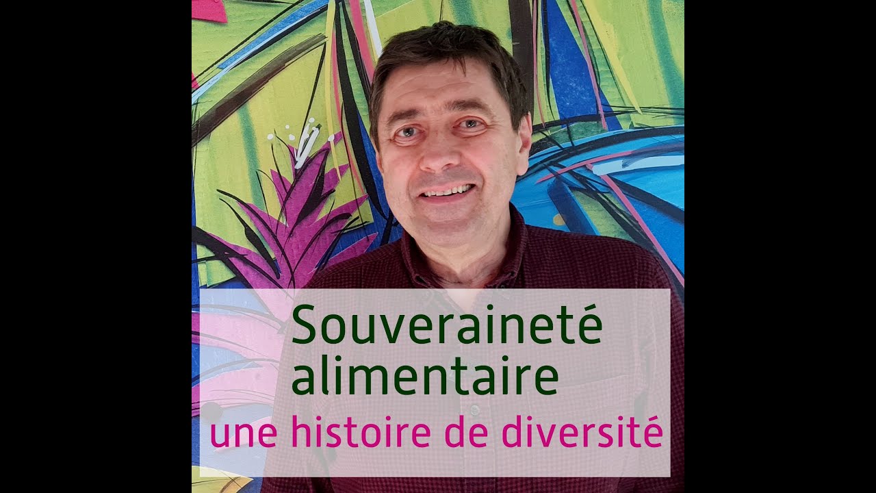 1 minute pour comprendre la souveraineté alimentaire avec Nicolas Bricas