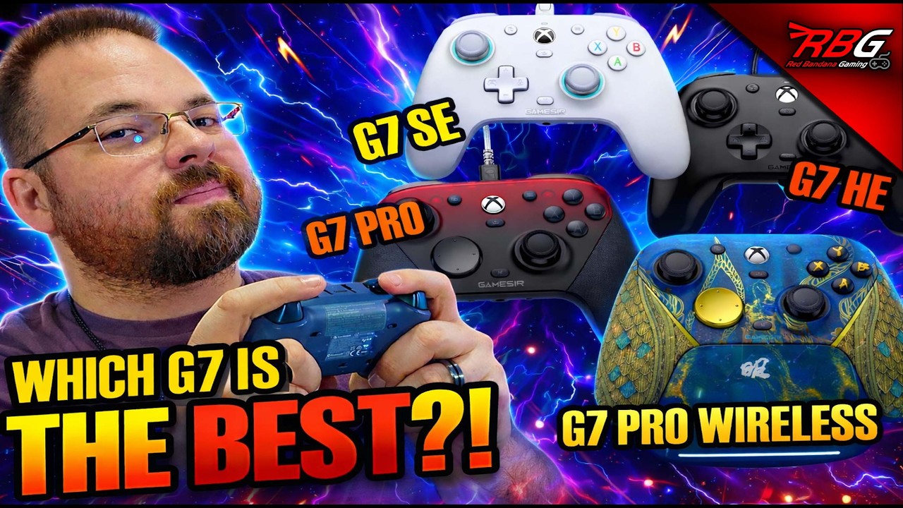 GameSir G7 Controllers Compared | Xbox Buyer’s Guide - G7 SE, G7 HE, G7 Pro, G7 Pro Wireless