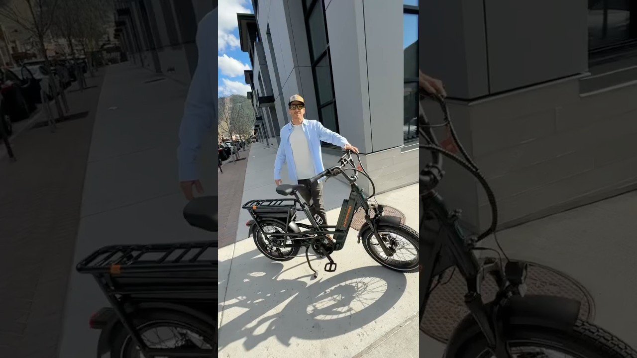 This electric bike actually keeps up with cars | RadRunner Max #ebike #radpowerbikes