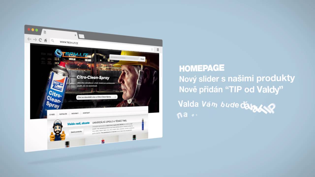 Máme pro Vás nový web - TECH-LIT s.r.o. / Expert pro Vaši dílnu...