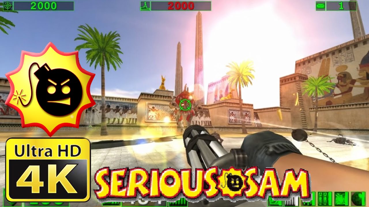Old Games in 4K Serious Sam The First Encounter