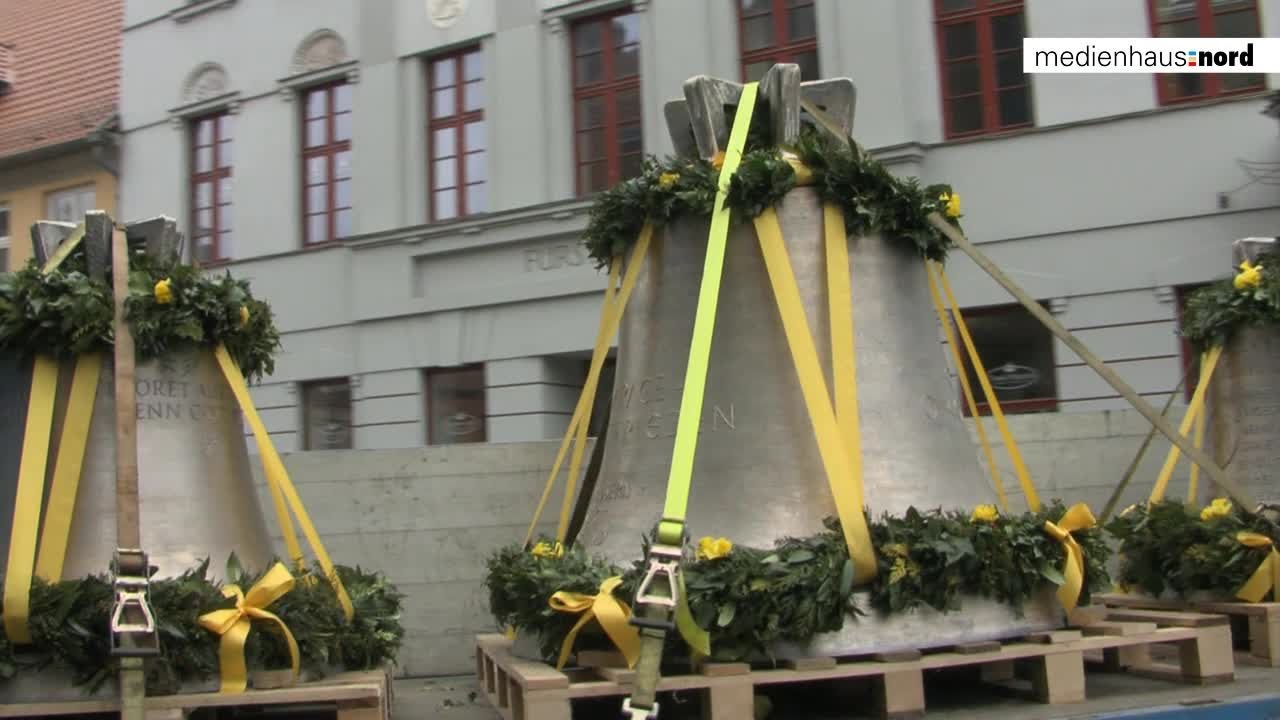 Neue Glocken für die Güstrower Pfarrkirche
