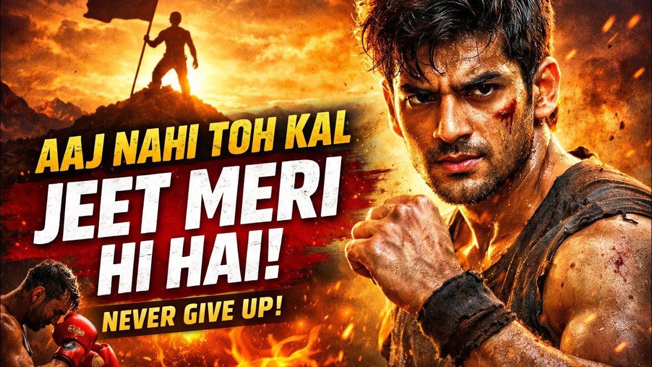 आज नहीं तो कल, जीत मेरी ही है 🔥 | Powerful Hindi Motivational Song | Never Give Up