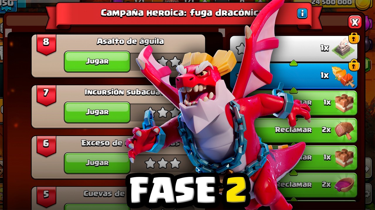 COMO PASARSE  ¡¡CAMPAÑA HEROICA: FUGA DRAGONICA!! (NIVELES 5-8)