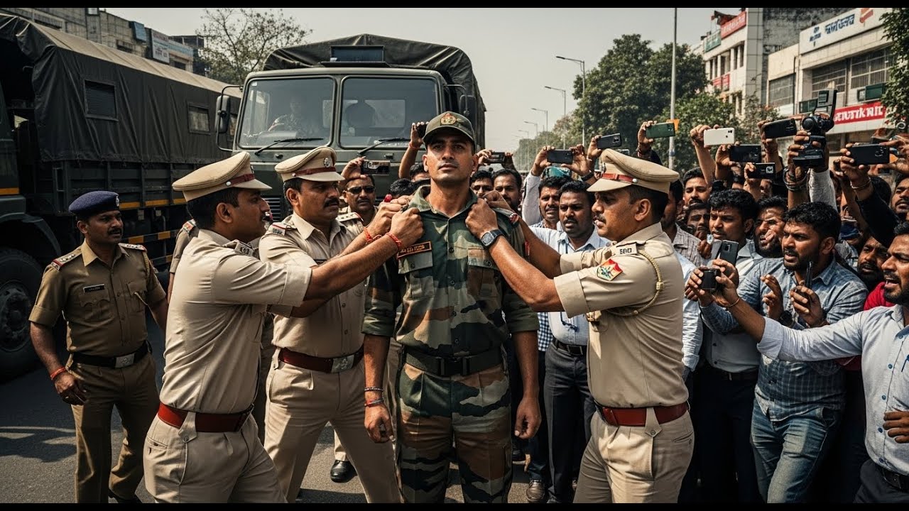 जब सत्ता ने फौजी ट्रक के आगे आवाज़ ऊँची की… असली डर खामोशी में था