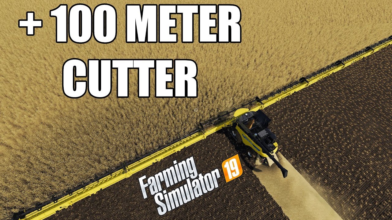 Farming Simulator 19 | +100 METER HEADER !!! CRAZY AND LONG #ALFA VERSION