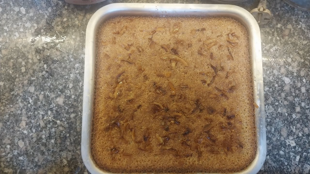 بنص كيس،بسبوسه هتعملي صنيه كبيره  خطيره وطعم خيالي 
