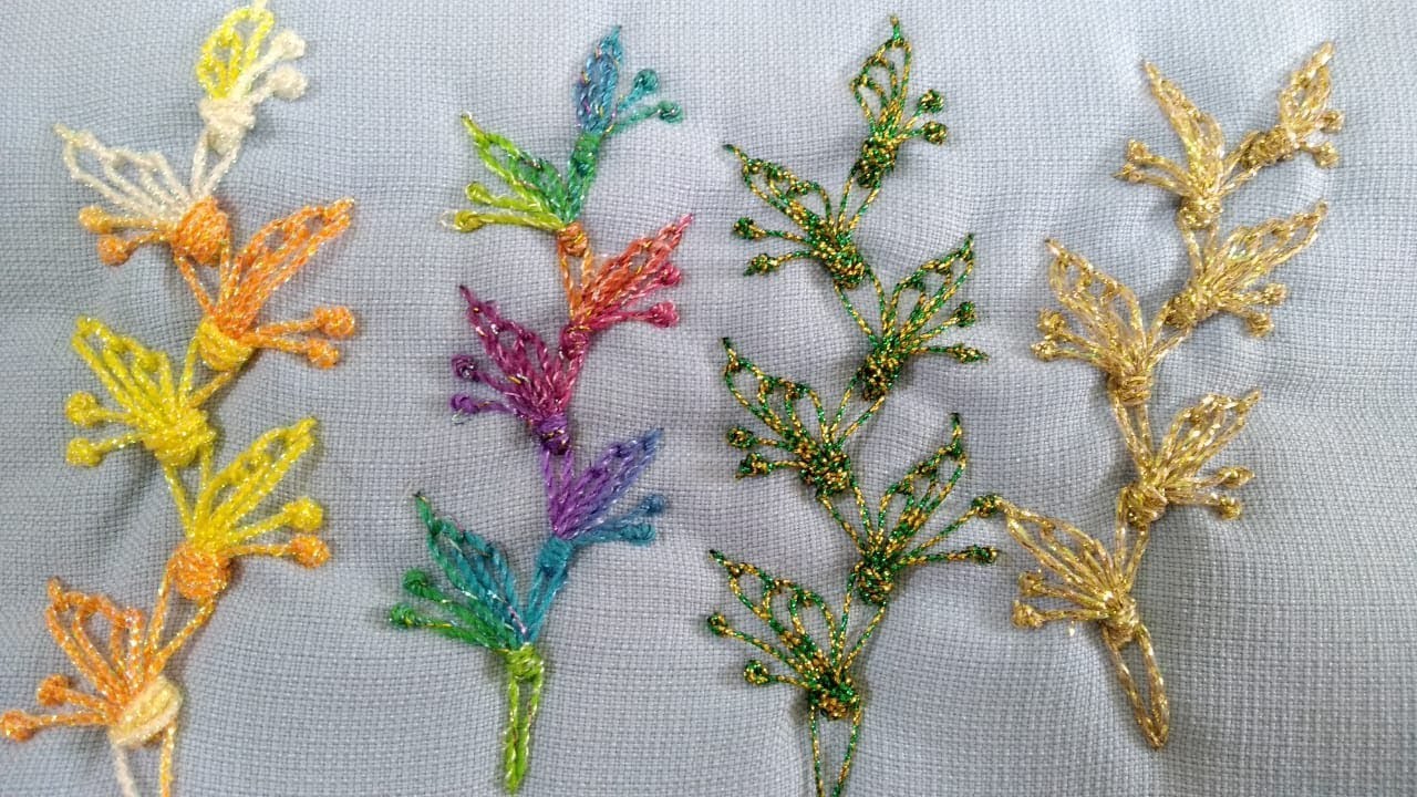PUNTADA MARIPOSITAS DECORATIVA
